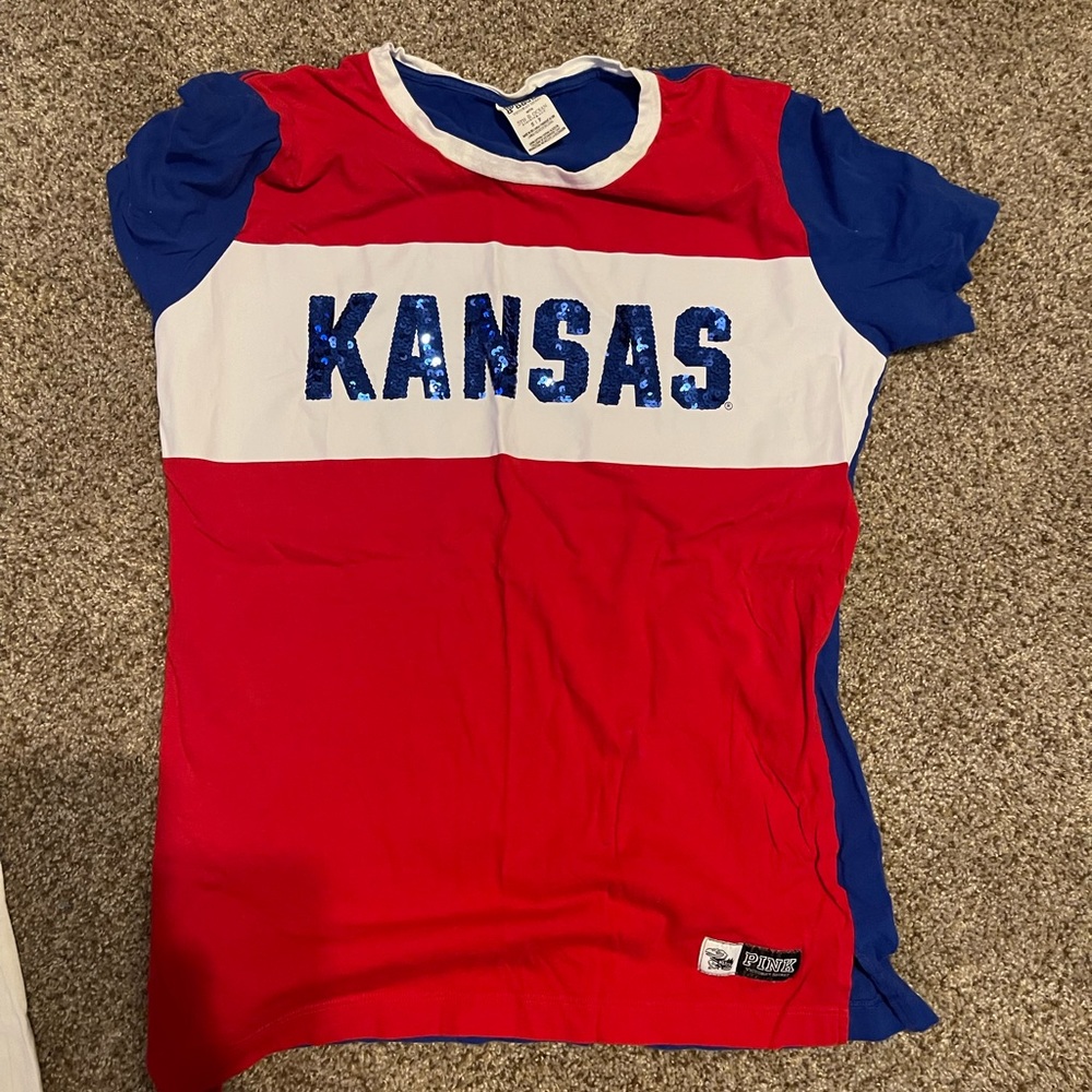 KU JAYHAWK SHIRT FROM PINK!